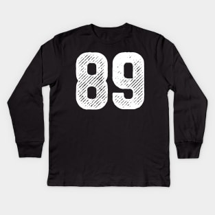 Eighty Nine 89 Kids Long Sleeve T-Shirt